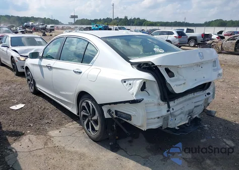 2016 Honda Accord Ex from USA, damaged, VIN 1HGCR2F72GA202587